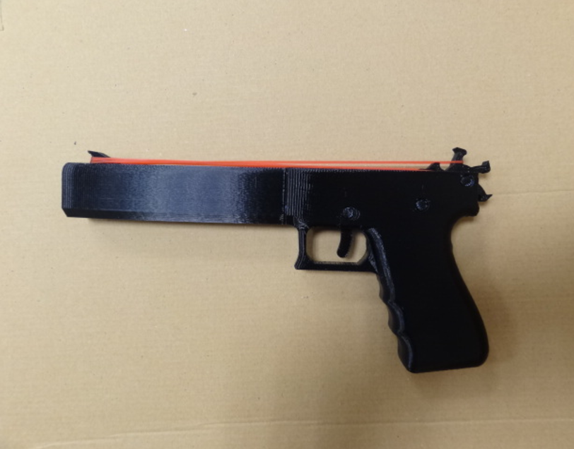 Download free STL file Rubber band gun • Design to 3D print ・ Cults